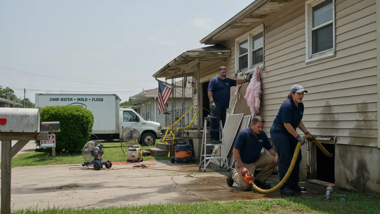 Water Damage Repair in New Castle, VA near me